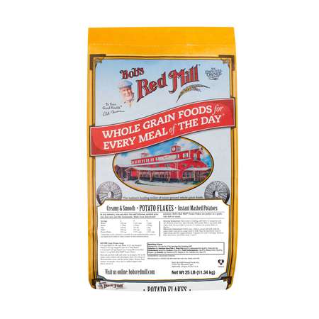 BOBS RED MILL NATURAL FOODS Bob's Red Mill Potato Flakes 25lbs 1454B25
